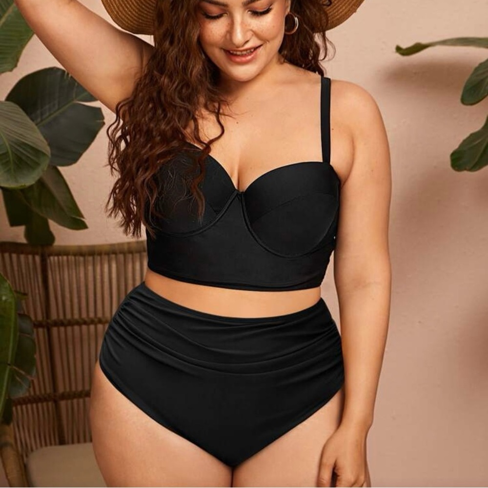 Black Women's Swimwear Set